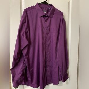 Mens Van Huesen dress shirt long sleeve 19/37-38